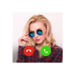 fake video call, prank call android application logo